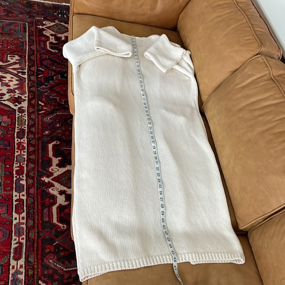 SOLD ON FB! LAUREN MANOOGIAN long open cardigan off white - Picture 15 of 17